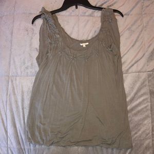 Flowy Gray/Green tank top